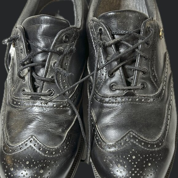 Etonic leather men's golf shoes. - Picture 1 of 5